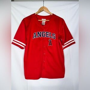 Genuine Merchandise Anaheim Angels Bag Boys  JERSEY‎ Size XL 18/20